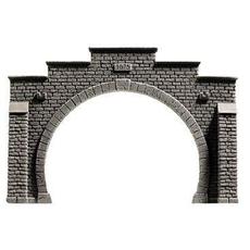 N Tunnel-Portal,2gl.Steinmauer, 12,3 x 8,5 cm